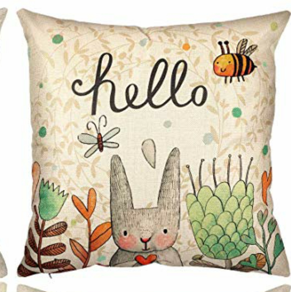 ⭐NEW⭐ - 🐇💐 Easter/Spring Pillow - 18X18